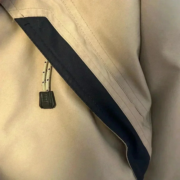 North End All Climate Wear Khaki Windbreaker Jacket Size Small - Picture 3 of 11